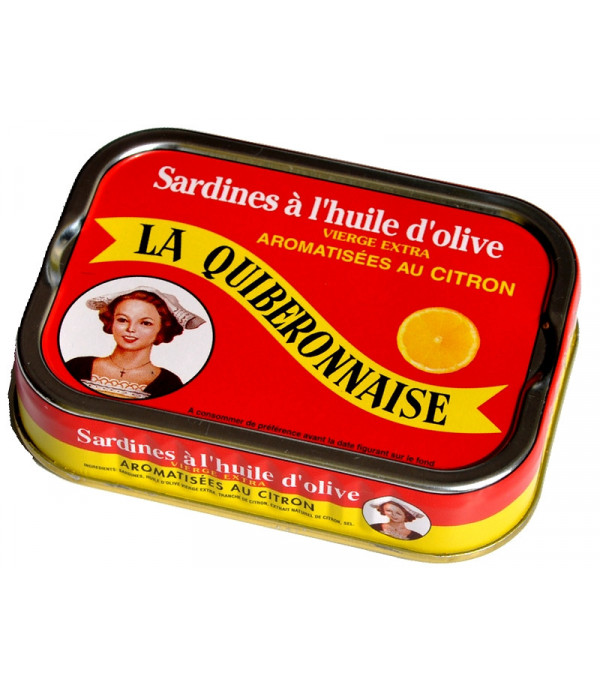 Sardines millésimées à l'huile d'olive - La Quiberonnaise