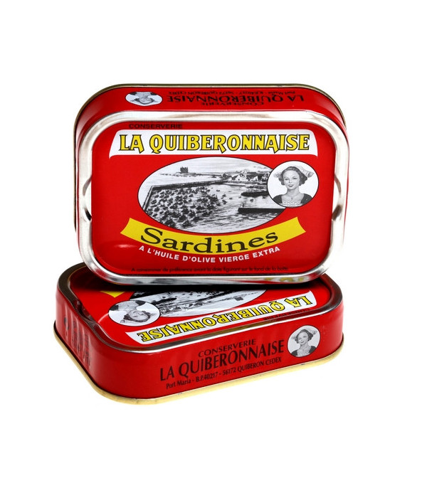 ⇒ Sardines HENAFF à l'huile d'olive - Boîte Collection AUDIERNE !